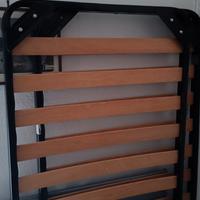 due reti a doghe per letto singolo 