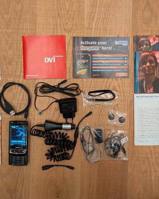 Nokia N95 8GB con scatola e accessori originali