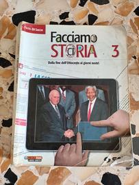 Libro Facciamo storia 3 Paolo Di Sacco