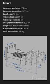 Letti singoli regabili