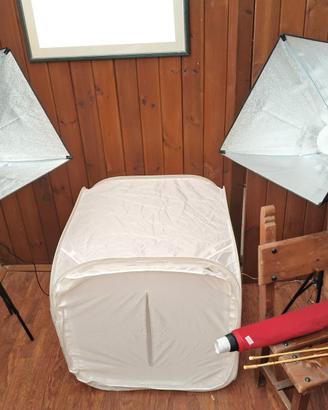 KIT STUDIO FOTOGRAFICO ESDDI – SOFTBOX, LUCI E ACC