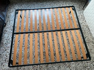 Rete a doghe matrimoniale con Materasso