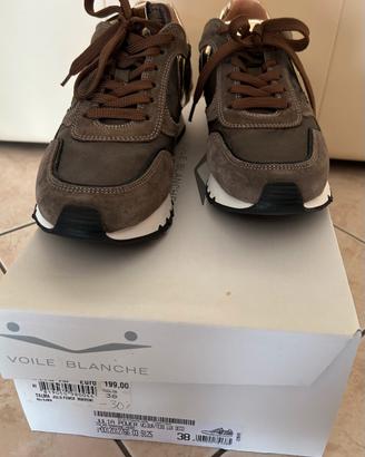 Sneakers voile blanche donna