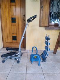 attrezzi per fitness 
