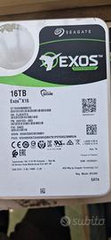 Unico - Hard Disk SEAGATE EXOS 16TB, impeccabile