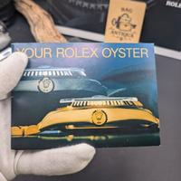 Libretto originale Rolex “Your Rolex Oyster” blu –