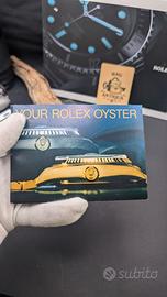 Libretto originale Rolex “Your Rolex Oyster” blu –