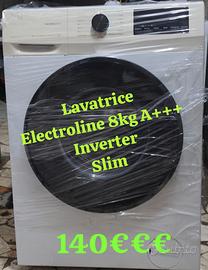 lavatrice electroline 8kg slim  A+++ 3792523241