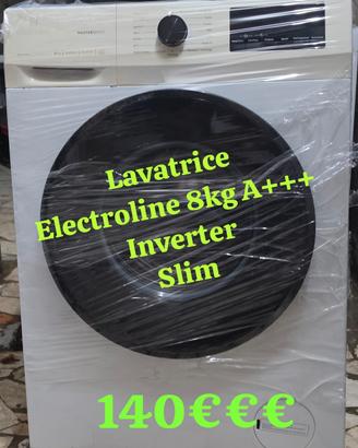 lavatrice electroline 8kg slim  A+++ 3792523241