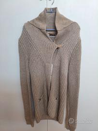 Cardigan Massimo Dutti, beige.