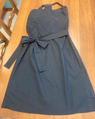Vestito al ginocchio nero Stefanel