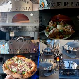 FORNO PIZZERIA IN PRONTA CONSEGNA. GAS O LEGNA