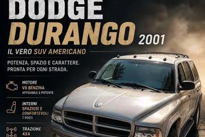 Dodge Durango Iscritto asi Con Motore Appena Rifat