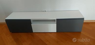 Porta TV IKEA bianco/grigio, ottime condizio