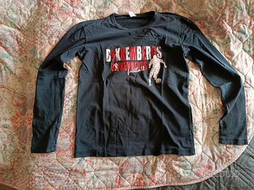 Maglia Bikkembergs Manica Lunga Grafica Football