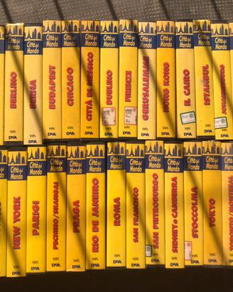 VHS -Città del mondo -DeAgostini lotto 38 pz