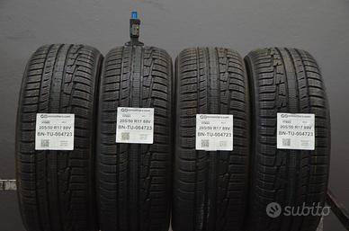 4 pneumatici nokian 205/50 r17 89v tu4723