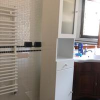Mobile bagno/ soggiorno laccato bianco