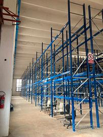 STRUTTURA BLU PORTAPALLET