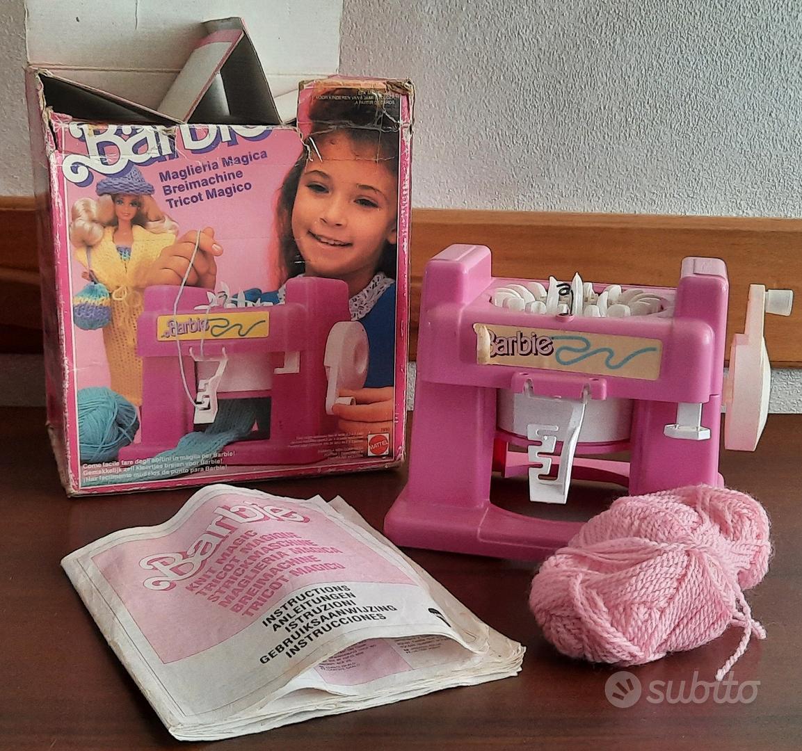 Maglia Barbie Maglieria Magica Istruzioni MAGLIERIA MAGICA BARBIE