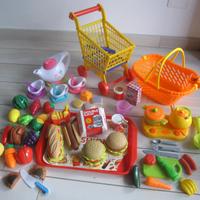 Lotto Giochi plastica Carrello Spesa Frutta Verdur