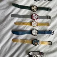 Lotto 7 orologi Swatch vintage anni 80-90