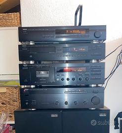 Impianto Stereo Hi-Fi Vintage YAMAHA Natural Sound