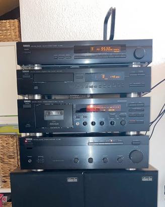 Impianto Stereo Hi-Fi Vintage YAMAHA Natural Sound