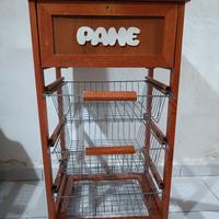 porta verdura e pane 