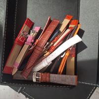 Lotto cinturini orologio nuovi – Pelle, vari colo