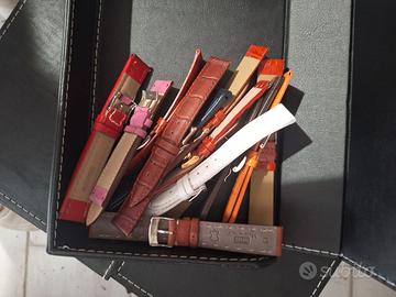 Lotto cinturini orologio nuovi – Pelle, vari colo