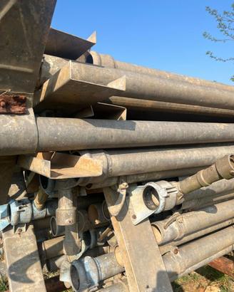 Tubi irrigazione in alluminio Laval con giunti