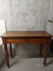 Console / scrittoio legno con cassetto