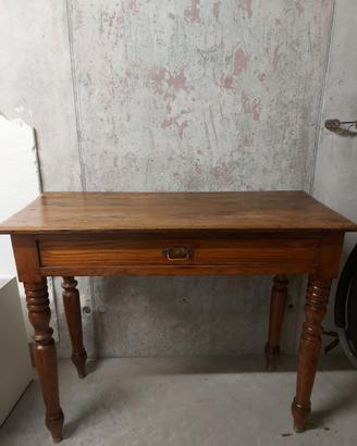 Console / scrittoio legno con cassetto