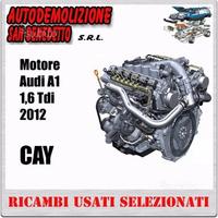 Motore AUDI A1 1.6 TDI, sigla CAY