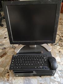 Computer desktop monitor i3 8gb RAM 256gb hdd
