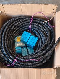 Tubo currugato da 20 e  scatole 503