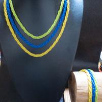 Set Collana e Bracciale Fatto a Mano