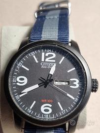 Orologio Citizen Eco-Drive militare WR100_2