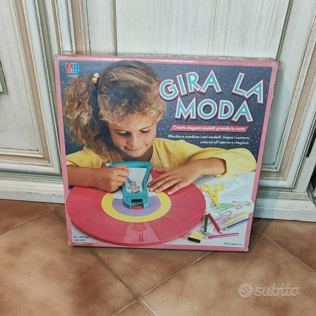 gira la moda MB anni '80 vintage gioco in Scatola - Tutto per i bambini In  vendita a Firenze