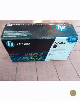 cartuccia stampante nero 504x hp laserjet