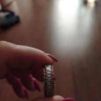 anello rosa cipria di pietre Marlú