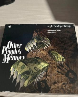 Apple Developer CD Marzo 1993 Other People Memory