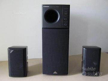 Diffusori PIONEER sub+sat."home cinema"