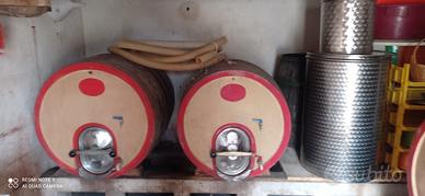 Botti in cemento vetrificate 