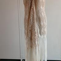 Stola 'White Selection' Seta e nodi vintage