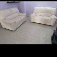 Coppia divani in ecopelle