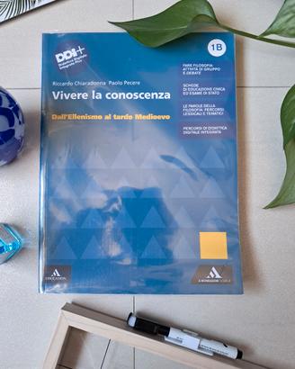 Libro filosofia 3°anno|Vivere la conoscenza 1