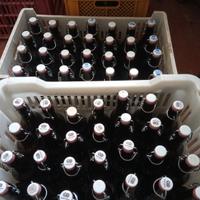 50 bottiglie da 500ml lavate con tappo meccanico