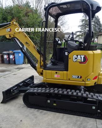 Midiescavatore CAT 302.7 CR NEX GENERATION  2021